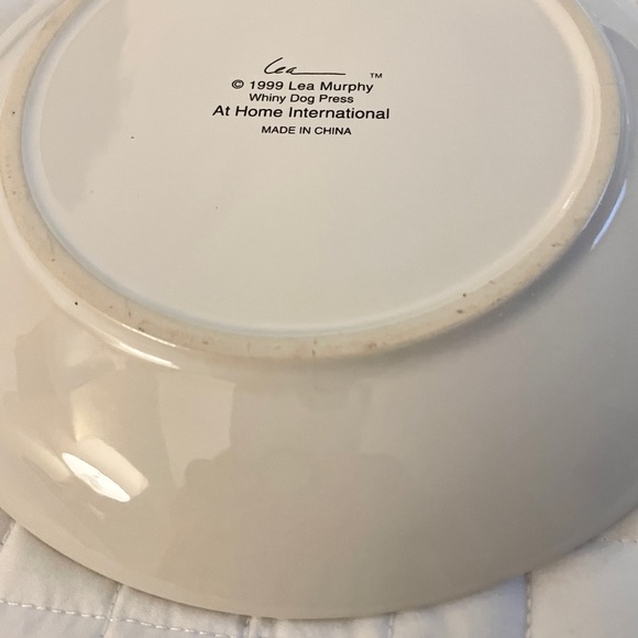 Lea Murphy Whiny Dog Press, Coffee Press Plates, Set of 4, sepia tone - Picture 5 of 6